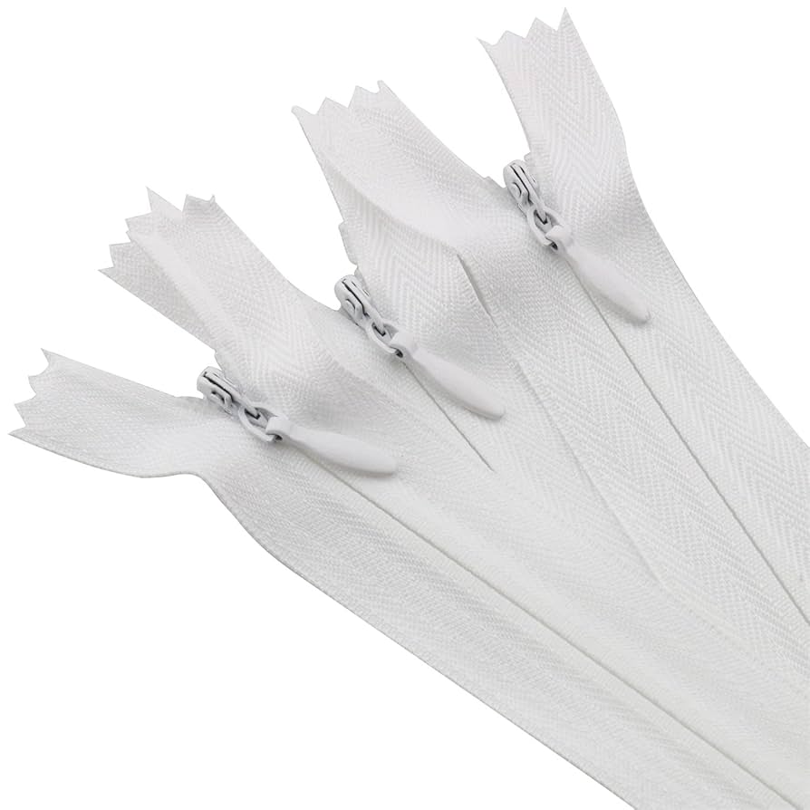 Amazon.com: ZCZQC Invisible Nylon Coil Zipper - 10PCS 16